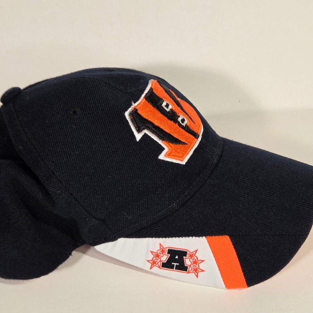 Reebok Cincinnati Bengals NFL Hat Mens Black Orange Adjustable Baseball Cap Logo - Picture 4 of 7
